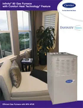 Efficient Gas Furnace with 80% AFUE Infinity 80 Gas Furnace